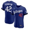 Jackie Robinson 42 Los Angeles Dodgers City Connect Player Elite Jersey - Royal - Robokeg