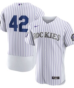 Jackie Robinson Colorado Rockies Authentic Player Jersey - White Mlb - Robokeg