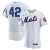 Jackie Robinson New York Mets Authentic Player Jersey - White Mlb - Robokeg
