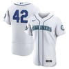 Jackie Robinson Seattle Mariners Authentic Player Jersey - White Mlb - Robokeg