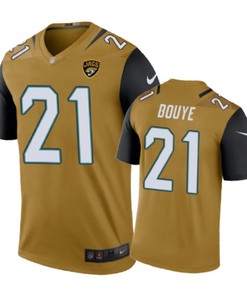 Jacksonville Jaguars #21 A.j. Bouye Nike Color Rush Gold Jersey - Robokeg
