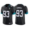 Jacksonville Jaguars 25th Anniversary Calais Campbell Black Vapor Limited Jersey - Robokeg