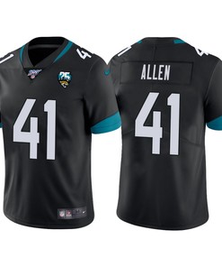 Jacksonville Jaguars 25th Anniversary Josh Allen Black Vapor Limited Jersey - Robokeg