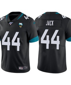 Jacksonville Jaguars 25th Anniversary Myles Jack Black Vapor Limited Jersey - Robokeg