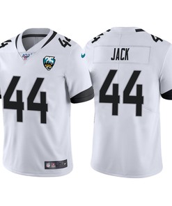 Jacksonville Jaguars 25th Anniversary Myles Jack White Vapor Limited Jersey - Robokeg