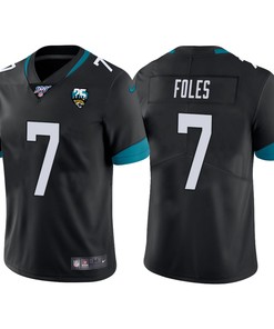 Jacksonville Jaguars 25th Anniversary Nick Foles Black Vapor Limited Jersey - Robokeg