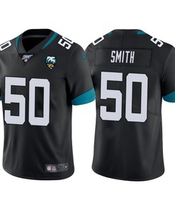 Jacksonville Jaguars 25th Anniversary Telvin Smith Black Vapor Limited Jersey - Robokeg