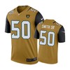 Jacksonville Jaguars #50 Telvin Smith Sr. Nike Color Rush Gold Jersey - Robokeg
