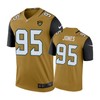 Jacksonville Jaguars #95 Abry Jones Nike Color Rush Gold Jersey - Robokeg