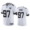 Jacksonville Jaguars Akeem Spence White 25th Anniversary Limited Jersey - Robokeg