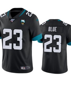 Jacksonville Jaguars Alfred Blue Black 100th Season Vapor Limited Jersey - Robokeg