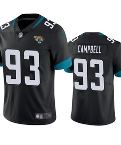 Jacksonville Jaguars Calais Campbell Black Vapor Limited Jersey - Robokeg