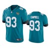 Jacksonville Jaguars Calais Campbell Teal Vapor Limited Jersey - Robokeg