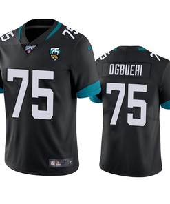 Jacksonville Jaguars Cedric Ogbuehi Black 100th Season Vapor Limited Jersey - Robokeg