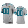Jacksonville Jaguars Custom Silver Inverted Legend Jersey - Robokeg