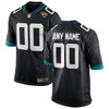 Jacksonville Jaguars Custom Team Color Game Jersey Black Custom Jerseys Nfl - Robokeg