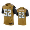 Jacksonville Jaguars Davon Hamilton Bold Gold Color Rush Legend Jersey - Robokeg