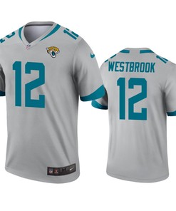 Jacksonville Jaguars Dede Westbrook Silver Inverted Legend Jersey - Robokeg