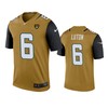 Jacksonville Jaguars Jake Luton Bold Gold Color Rush Legend Jersey - Robokeg