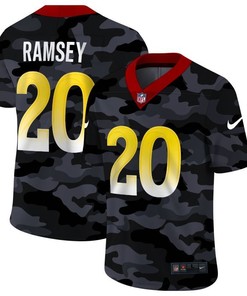 Jacksonville Jaguars Jalen Ramsey #20 Nfl 2020 Camo Black Jersey - Robokeg