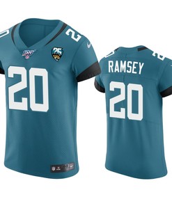 Jacksonville Jaguars Jalen Ramsey Teal 25th Season Vapor Elite Jersey - Robokeg