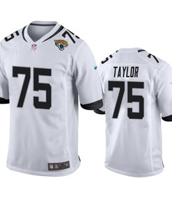 Jacksonville Jaguars Jawaan Taylor 2019 Nfl Draft White Game Jersey - Robokeg