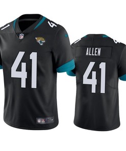 Jacksonville Jaguars Josh Allen 2019 Nfl Draft Black Vapor Limited Jersey - Robokeg