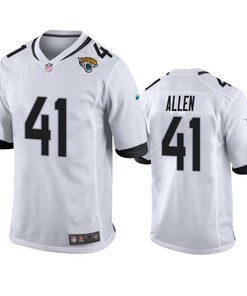 Jacksonville Jaguars Josh Allen 2019 Nfl Draft White Game Jersey - Robokeg