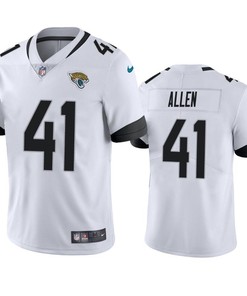 Jacksonville Jaguars Josh Allen 2019 Nfl Draft White Vapor Limited Jersey - Robokeg