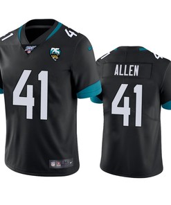 Jacksonville Jaguars Josh Allen Black 100th Season Vapor Limited Jersey - Robokeg