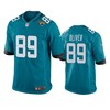Jacksonville Jaguars Josh Oliver 2019 Nfl Draft Teal Game Jersey - Robokeg