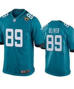 Jacksonville Jaguars Josh Oliver 2019 Nfl Draft Teal Game Jersey - Robokeg