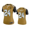 Jacksonville Jaguars Josiah Scott Gold Color Rush Legend Jersey - Robokeg