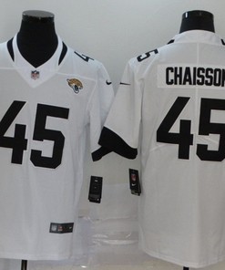 Jacksonville Jaguars Klavon Chaisson #45 Nfl 2020 White Jersey - Robokeg
