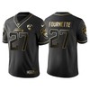 Jacksonville Jaguars Leonard Fournette 25th Anniversary Black Gold Logo Jersey - Robokeg