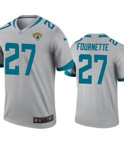 Jacksonville Jaguars Leonard Fournette Silver Inverted Legend Jersey - Robokeg
