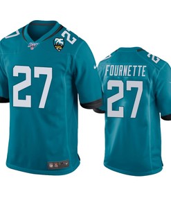 Jacksonville Jaguars Leonard Fournette Teal 25th Anniversary Game Jersey - Robokeg