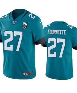 Jacksonville Jaguars Leonard Fournette Teal 25th Anniversary Vapor Limited Jersey - Robokeg