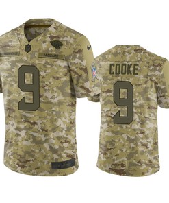 Jacksonville Jaguars Logan Cooke Jersey Nfl Camo Salute To Service - Robokeg