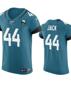 Jacksonville Jaguars Myles Jack Teal 25th Season Vapor Elite Jersey - Robokeg