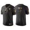 Jacksonville Jaguars Nick Foles 25th Anniversary Black Gold Logo Jersey - Robokeg