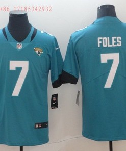 Jacksonville Jaguars Nick Foles #7 2020 Nfl Blue Jersey Jersey - Robokeg