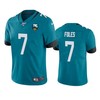 Jacksonville Jaguars Nick Foles Teal 25th Anniversary Vapor Limited Jersey - Robokeg