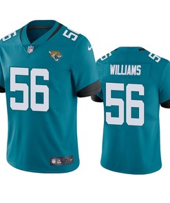 Jacksonville Jaguars Quincy Williams Teal Vapor Limited Jersey - Robokeg