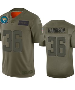 Jacksonville Jaguars Ronnie Harrison Camo 2019 Salute To Service Limited Jersey - Robokeg