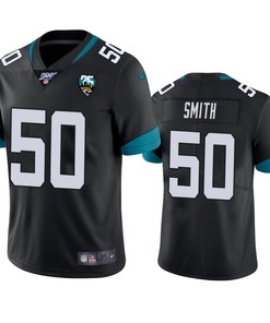 Jacksonville Jaguars Telvin Smith Black 25th Anniversary Vapor Limited Jersey - Robokeg