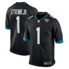 Jacksonville Jaguars Travis Etienne Black Alternate 2021 Nfl Draft First Round Pick Game Mens Jersey Gift For Jaguars Fans - Robokeg