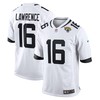 Jacksonville Jaguars Trevor Lawrence White 2021 Nfl Draft First Round Pick Game Mens Jersey Gift For Jaguars Fans - Robokeg