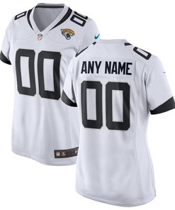 Jacksonville Jaguars Womens Nfl Custom Game Jersey White 2019 - Robokeg