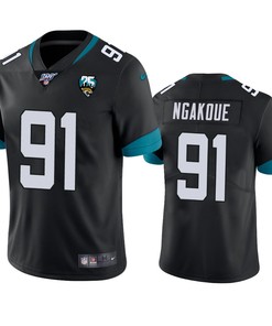 Jacksonville Jaguars Yannick Ngakoue Black 100th Season Vapor Limited Jersey - Robokeg